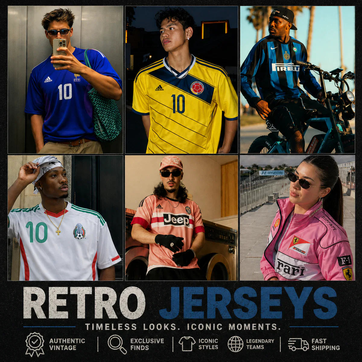 RETRO JERSEYS