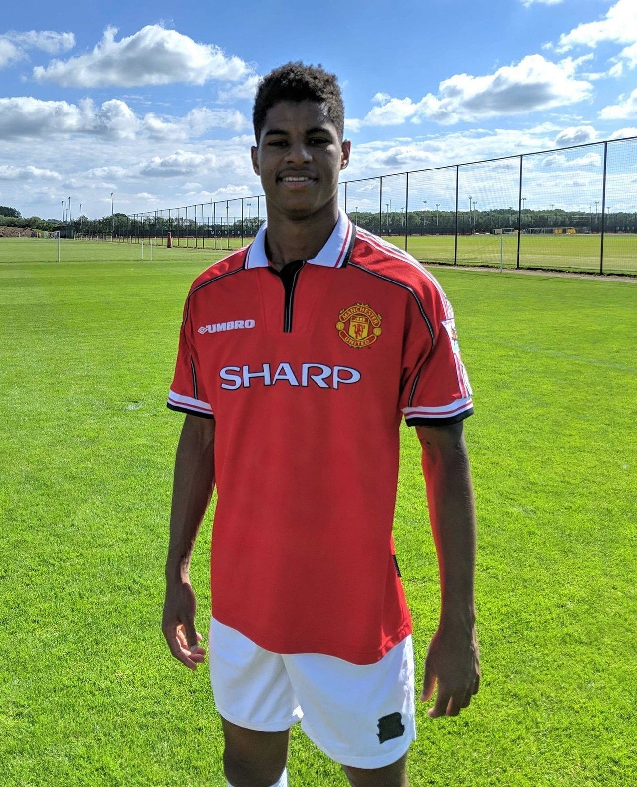 1998 Manchester united Home retro kit