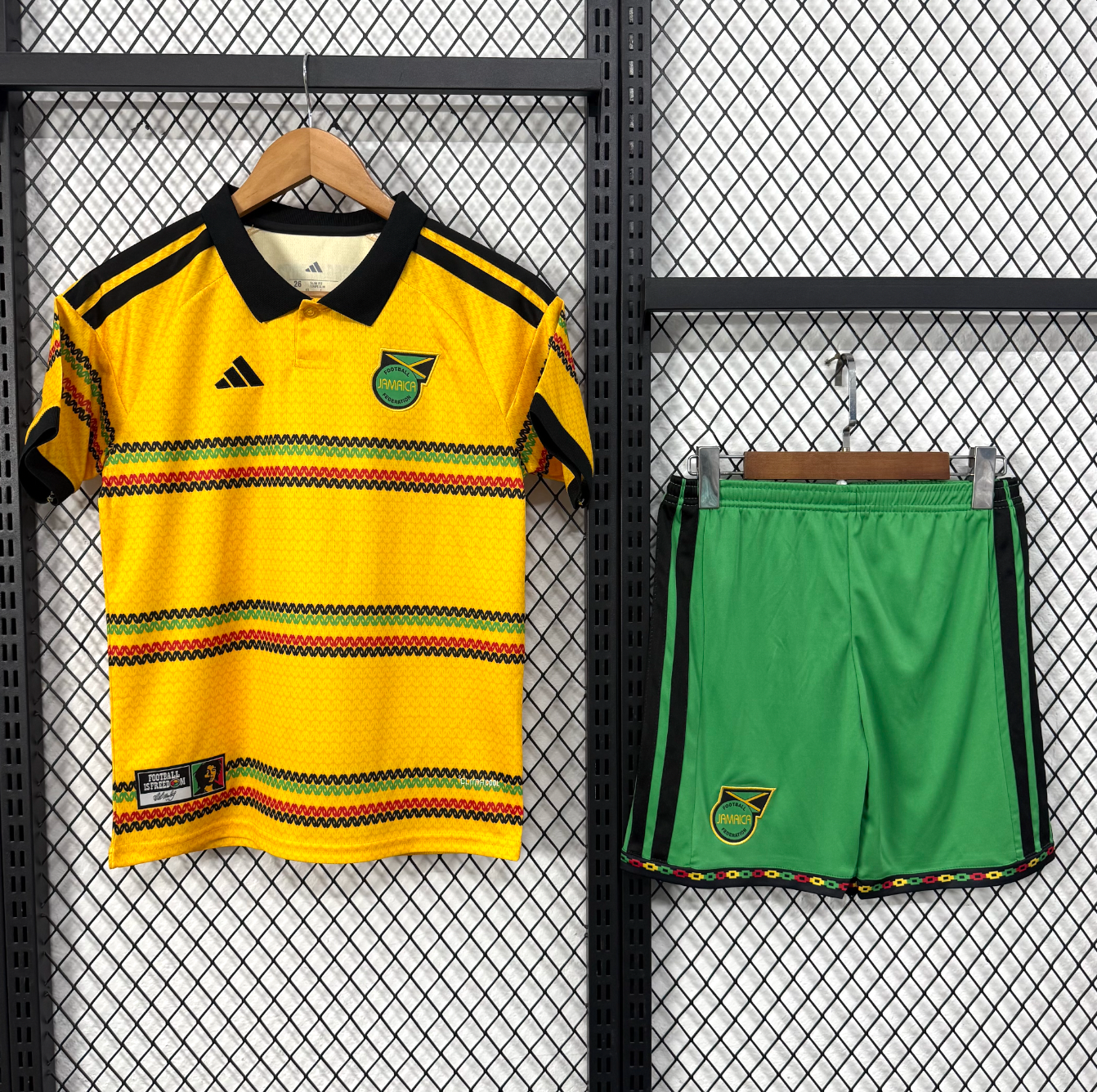 Jamaica Home Jersey 2026 Kids World Cup edition