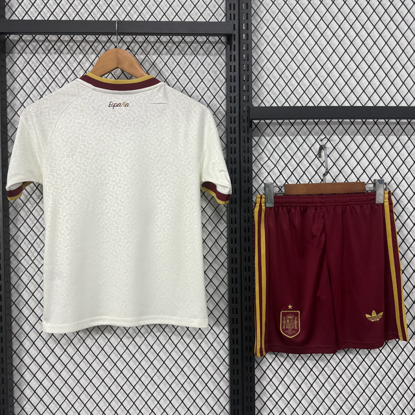 Spain Away Jersey 2026 Kids World Cup edition