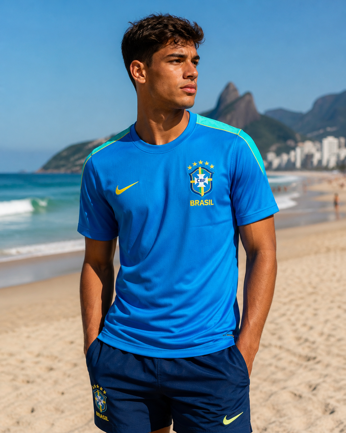 Brazil Blue Training Jersey 2026