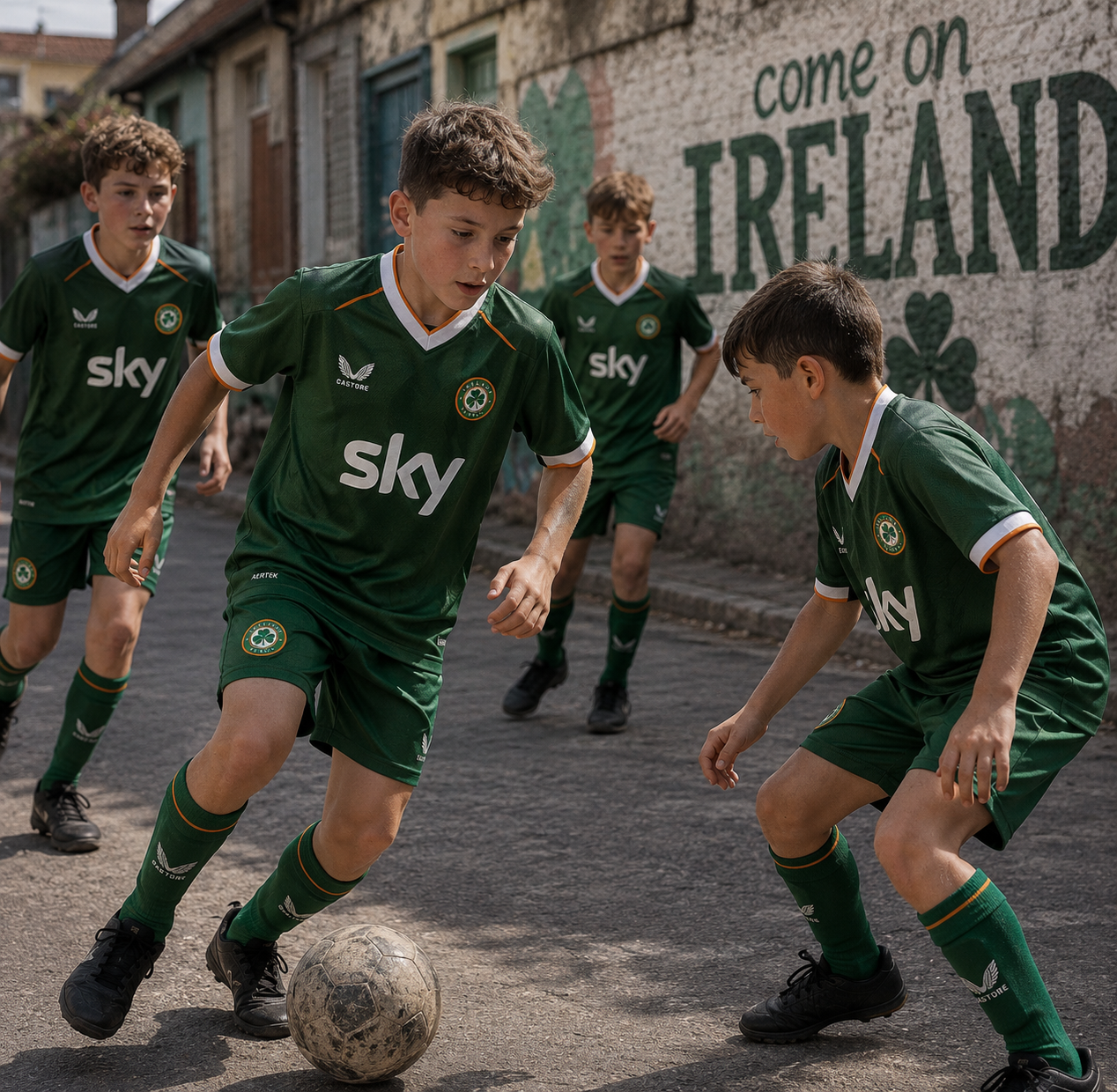 Ireland Home Kids Jersey 2026