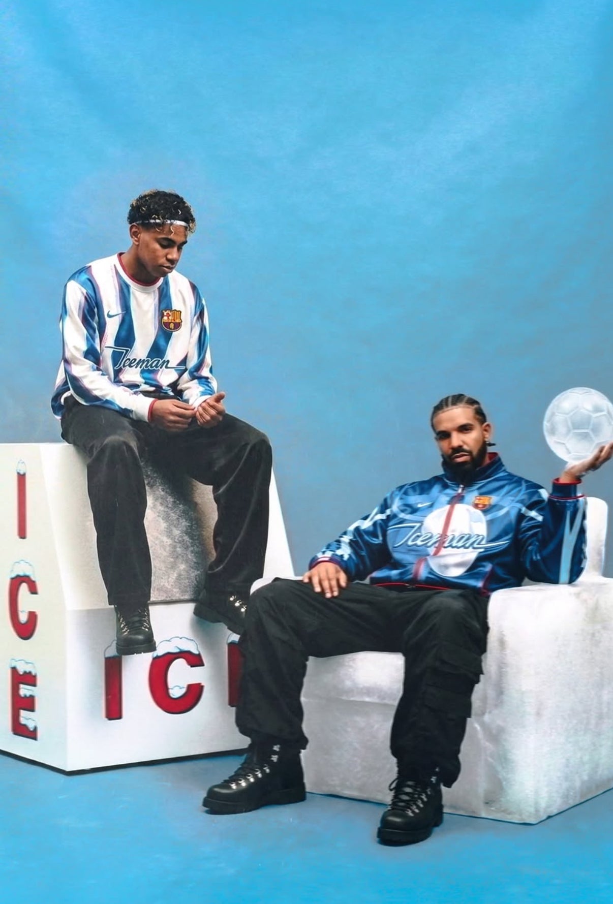 FC Barcelona ICEMAN Drake Special Edition Jersey