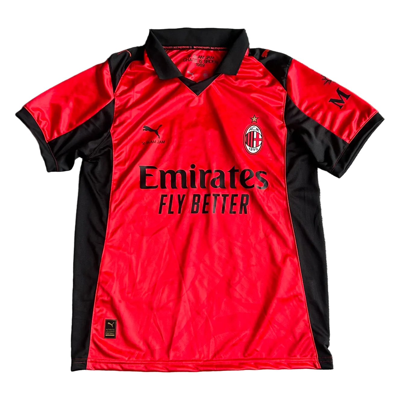 AC Milan x Slam Jam Limited Edition Jersey Red 2026