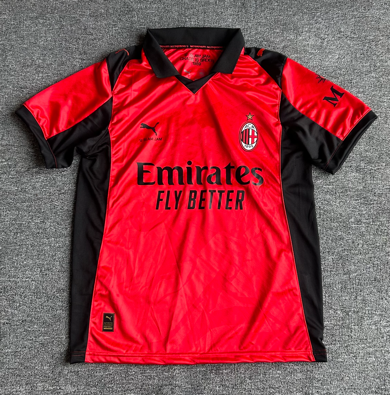 AC Milan x Slam Jam Limited Edition Jersey Red 2026