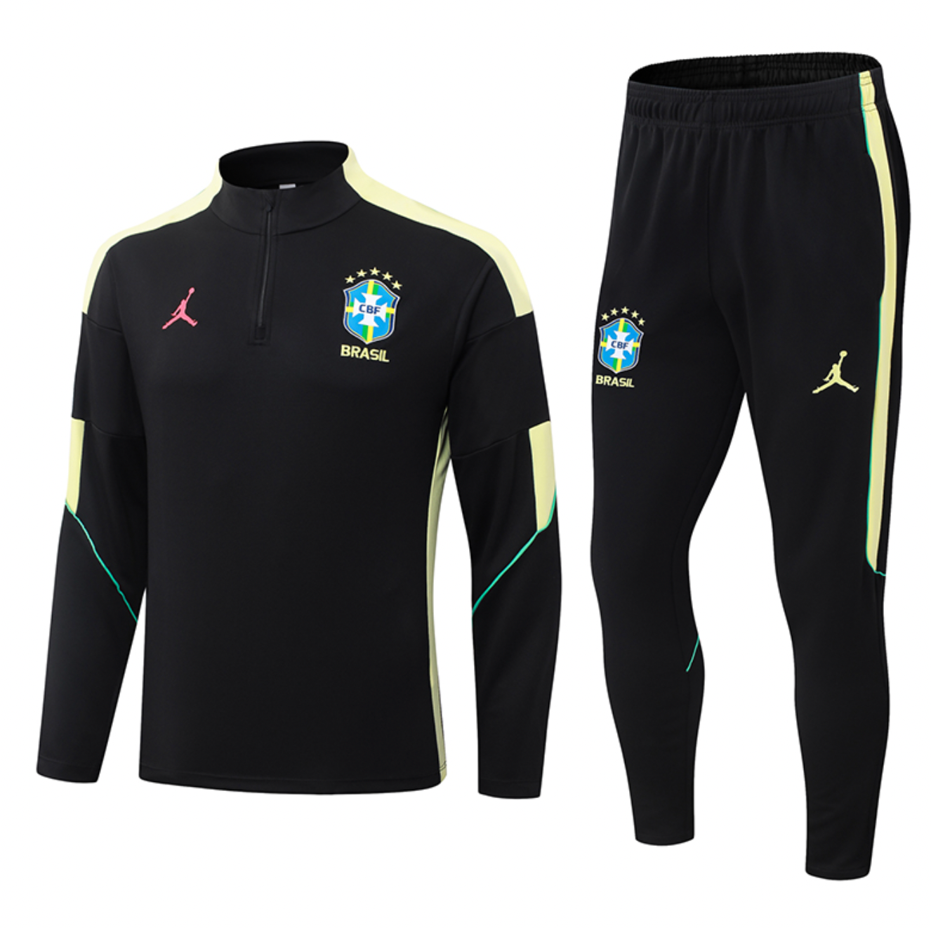 Brazil Jordan Black Tracksuit 2026