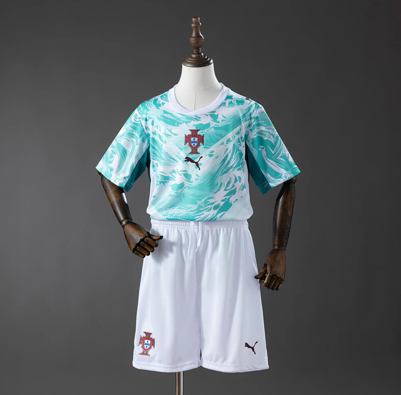 Portugal 2026 Away Kids jersey